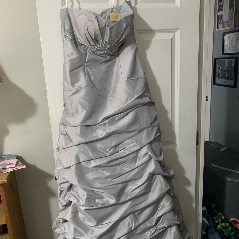 Silver/grey Prom Dress